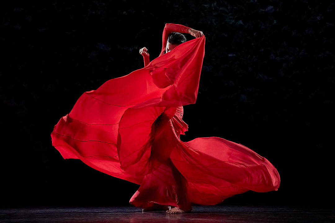 Fotografías de espectáculo, fotografías de la bailaora María Pagés, Peralada, Toti Ferrer Fotògraf